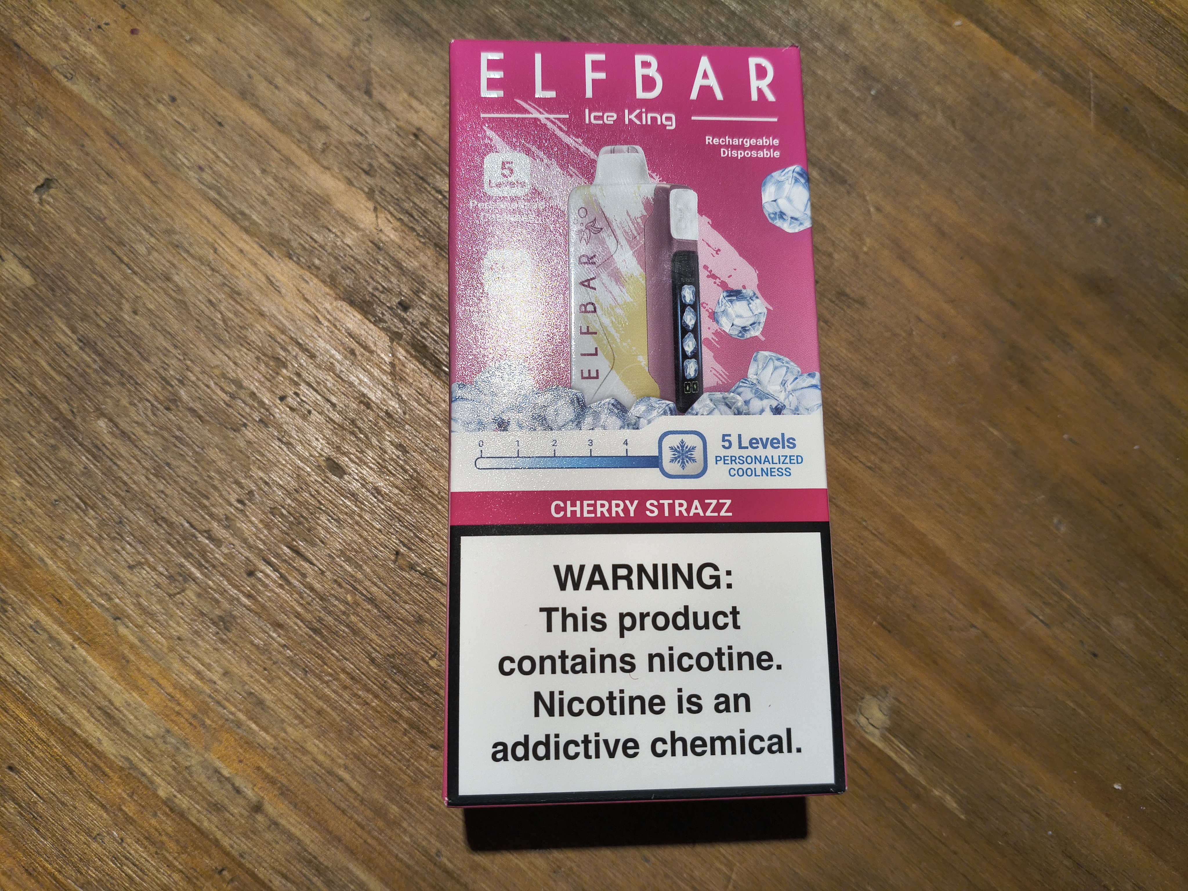 Vaper ElfBar Ice King Cherry Strazz