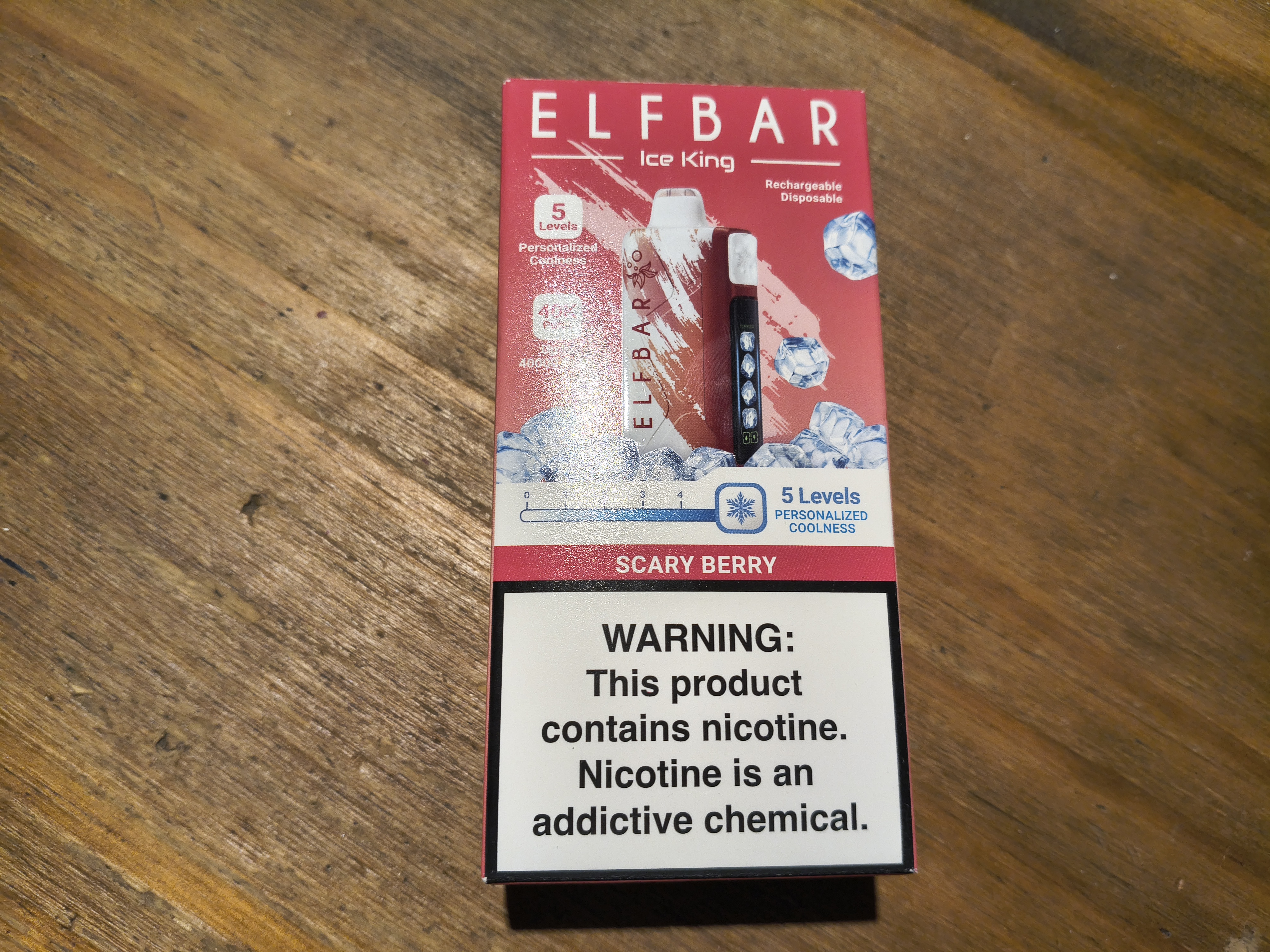 Vaper ElfBar Ice King Scary Berry